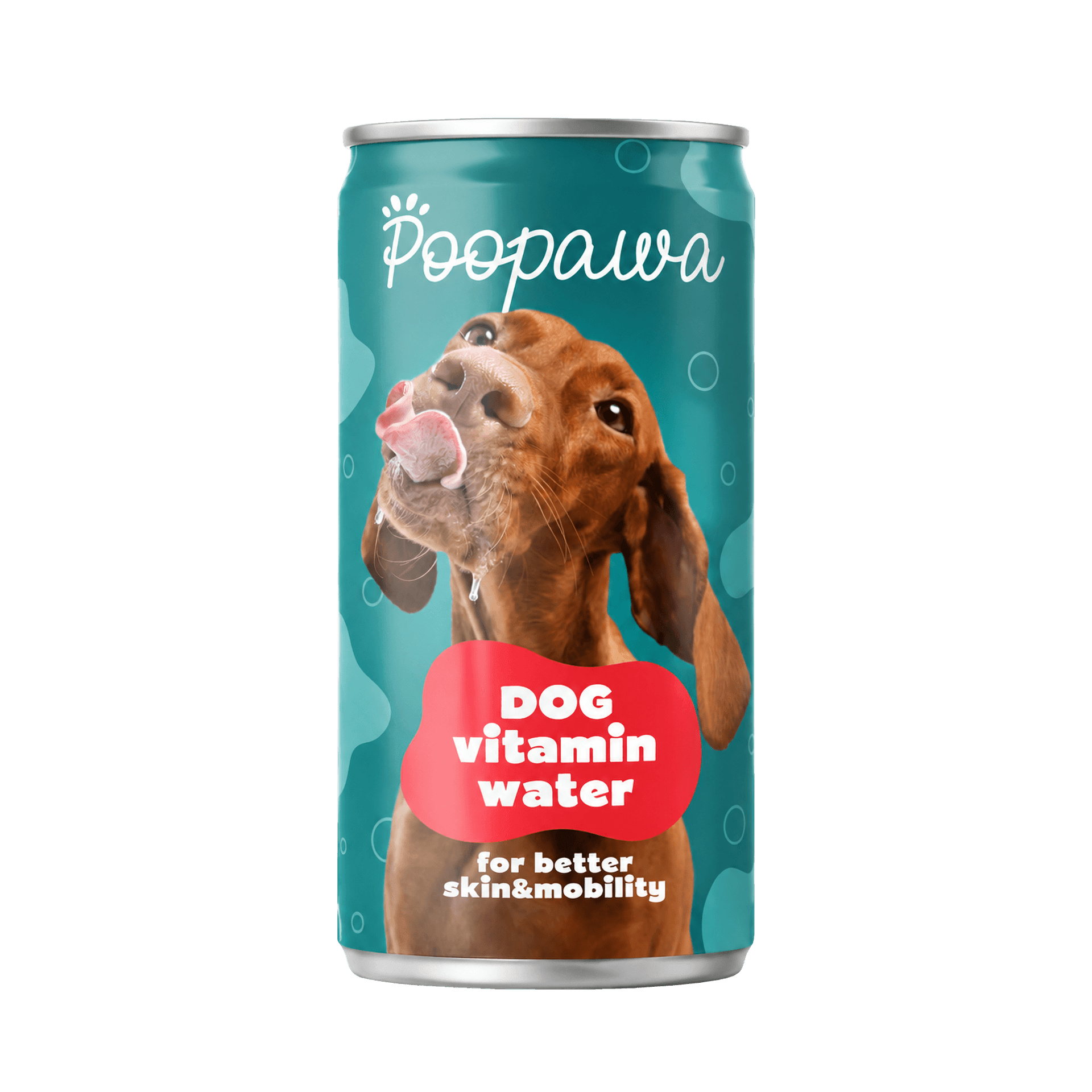 Poopawa Dog Vitamin Water — plechovka 250 ml